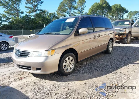 2003 Honda Odyssey Ex-L z USA, uszkodzony, nr VIN 5FNRL18943B058576
